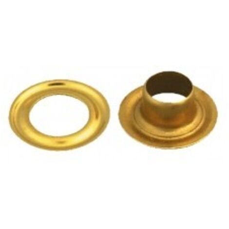 TECHMAN 25 oeillets laiton Ø 8 mm (1/2)