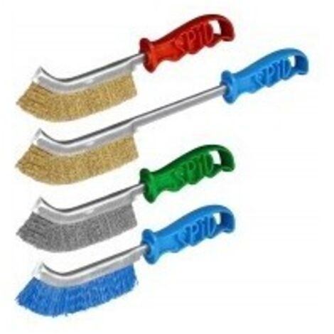 SPID Brosse convexe 245 mm fils acier inoxydable (1/3)