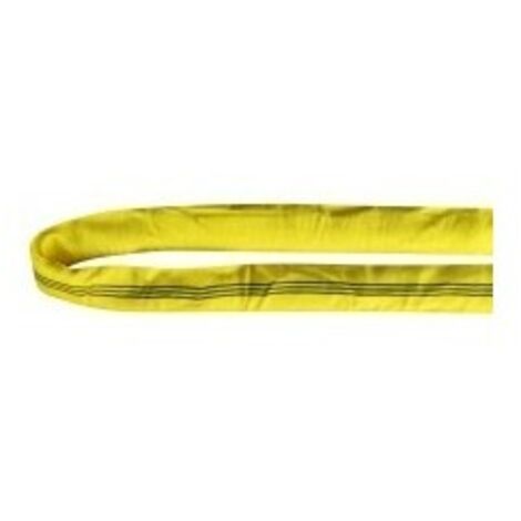 OUTIFRANCE Elingue de levage tubulaire sans fin - 3 Tonnes Jaune 2 m (1/4)