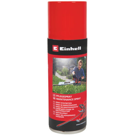 Einhell Spray d'entretien pour outils de jardin (contenu 200 ml, assure une longue durée de vie et une performance constante) (1/2)