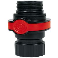 Einhell – Connecteur rapide pour pompes immergées – Raccord femelle 47,8 mm – Pour évacuation eau claire et eaux chargées – Raccord pivotant 360°