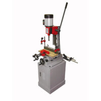 Holzmann – Mortaiseuse à bédane 750W – Guide réglable pour trous rectangulaires – Butées réglables pour précision – Structure en fonte grise