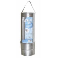 JONCOUX Flexible gaz pour raccordement - 1,5M de longueur extensible - modèle FLEXOR GAZ - diamètre 153/160 mm - livré avec raccord