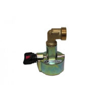 Raccord gaz butane propane pour cube et viseo X – Fixation raccord Zamak – Filetage plomberie 27mm – Usage professionnel – Butagaz