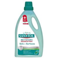 FP – Désinfectant professionnel pour sols et surfaces – 5L – Efficace contre les bactéries et virus – Pour espaces confinés et chantiers humides