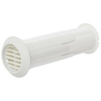 Sauter – Traversée de mur pour extracteur 100mm – Grille extérieure intégrée – Installation intérieure facile – Largeur 112cm, Hauteur 112cm