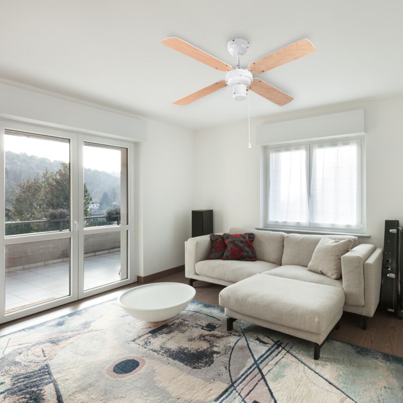 Ivy Bronx Ventilateur De Plafond 18,9 "moderne à Profil Bas Avec Lumiere Del 4500lm Telecommande Et Moteur A Courant Continu Silencieux Pour La Chambre A Coucher C112117891