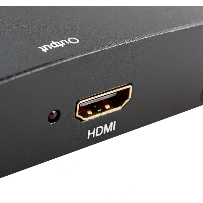 BeMatik - convertisseur RGB avec YPbPr audio à HDMI (5 RCA à 1 HDMI)