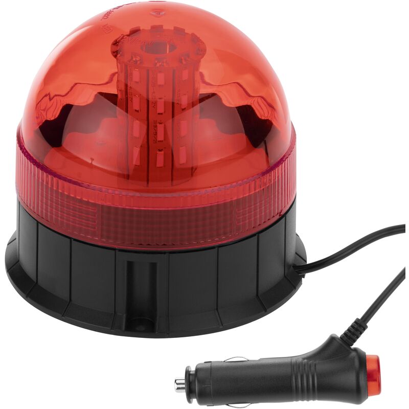 Gyrophare balise de signalisation à LED orange IP67 - Cablematic