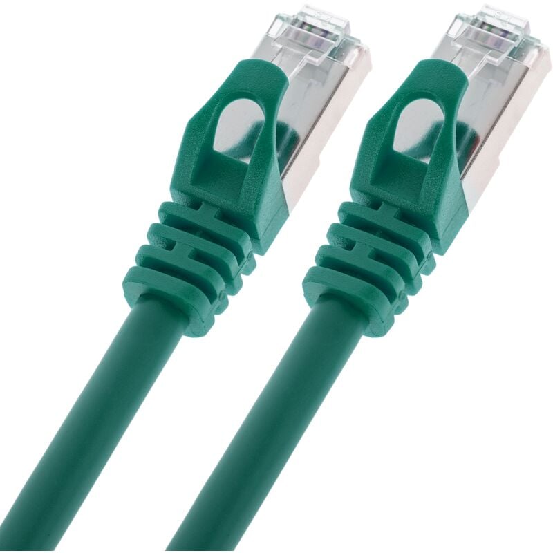 Bematik - Câble réseau ethernet LAN UTP RJ45 Cat.6a vert 5 m - Câble  antenne - Rue du Commerce