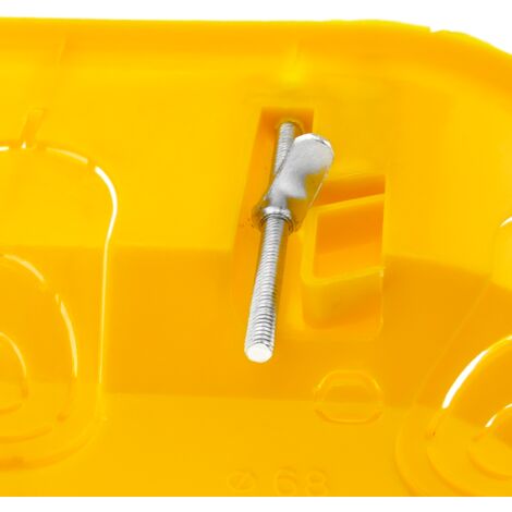 BeMatik - Boîte d'encastrement rectangulaire 140x74mm pour connexions électriques
