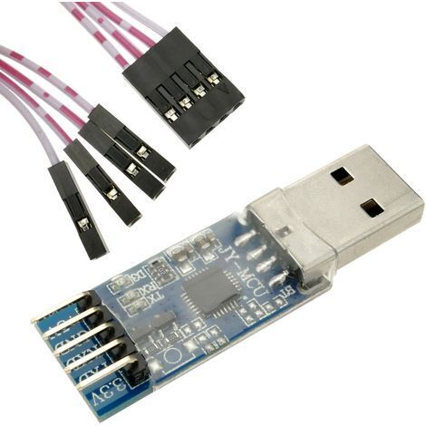 BeMatik - Conversor electrónico 5V-3V IIC UART de 4 canales DW-0743 (1/5)