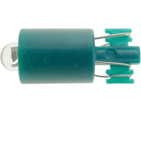 BeMatik - Lampe voyant LED 9mm 12VDC Pilote de couleur vert