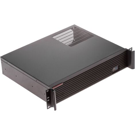 Cassetta chassis rack 19 mini-ITX micro-ATX 2U 1x5.25 5x3.5 profondità 400mm