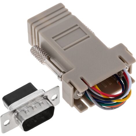 BeMatik - Configurable adaptateur RJ45H-DB9M (1/5)