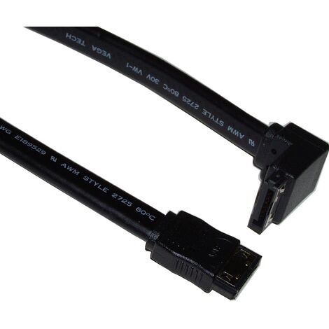 BeMatik - Super-SATA Câble de données (droite/Offset) 180cm (1/3)