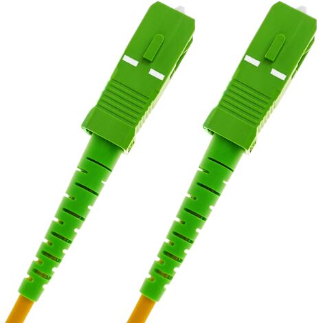 Nanocable Câble Fibre Optique SC/APC vers SC/APC Monomode Simplex