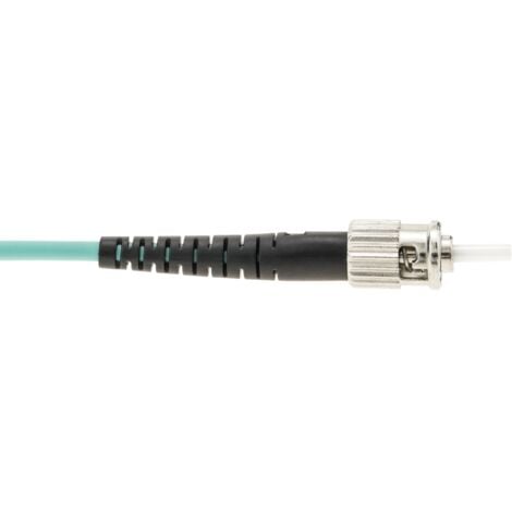 BeMatik - Câble optique multimode OM4 MMF simplex 50µm/125µm ST-ST 10m
