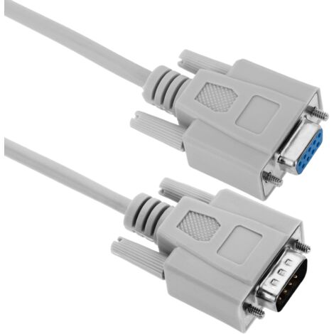 BeMatik - 1,8 m de câble série Null-Modem (DB9-M/H) (1/5)