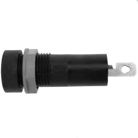 BeMatik - Porte fusible à baïonnette pour plaque à vis pour fusibles 5 x 20 mm