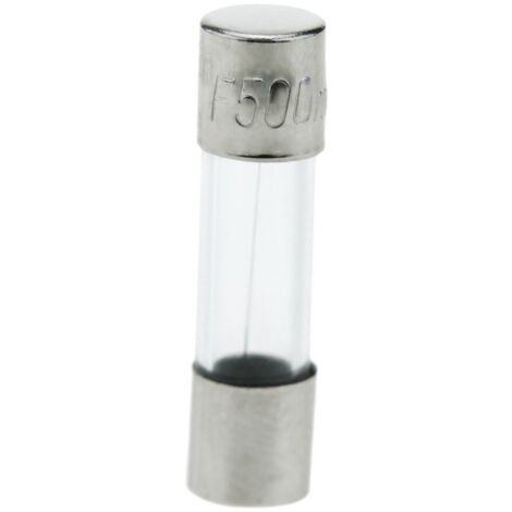 BeMatik - Fusible verre 500mA 5x20mm 10 unités