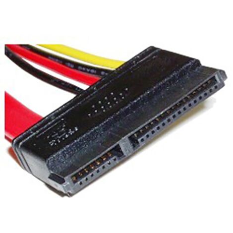 BeMatik - Câble SATA + alimentation 7P15P H/H 50cm