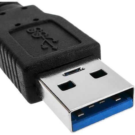 Câble rallonge USB 3.0 encastré pour panneau 1 m Type-A Mâle à Femelle -  Cablematic