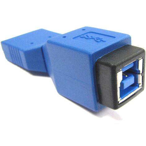 BeMatik - Adaptateur USB 3.0 (Micro USB AB B Mâle à Mâle) (1/2)