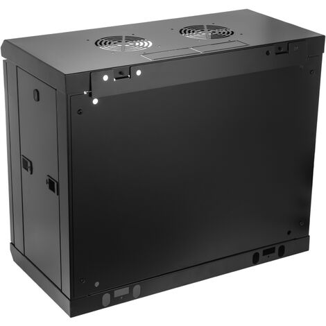 Rack Serveur 19" 6U 600x400x390mm Armoire Murale Pivotant SOHORack RackMatic | Leroy Merlin