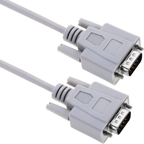 BeMatik - Câble série avec connecteur DB9 mâle à mâle 1.8m (1/5)