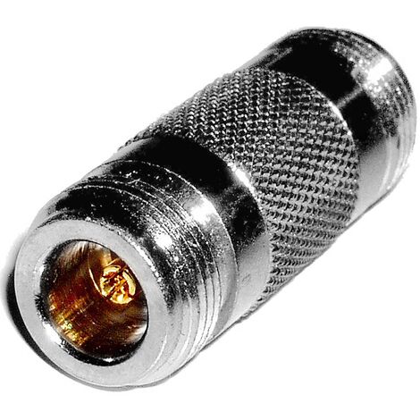BeMatik - Adaptateur coaxial RF de connecteur N femelle vers N femelle