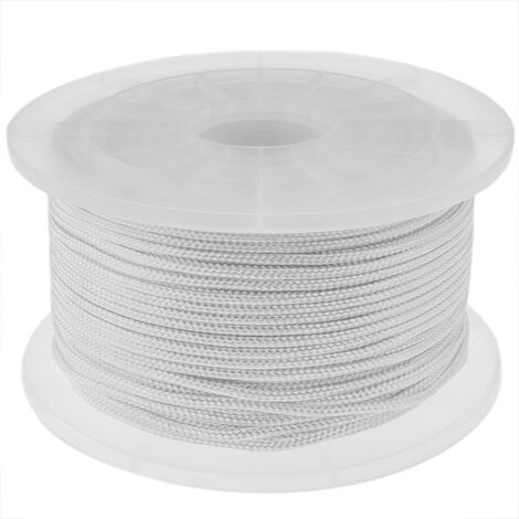 Corde en polyester 20054 (Ø x L) 5 mm x 100 m blanc C60374