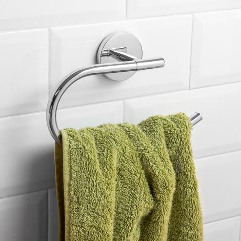 Primematik - Crochet de salle de bain chromé modèle Spool - Porte