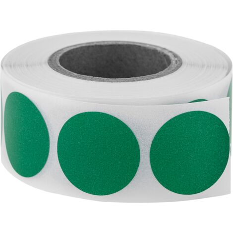 25MM Adhésif Papier Adhésif Étiquette Autocollant Dot Autocollant Vert