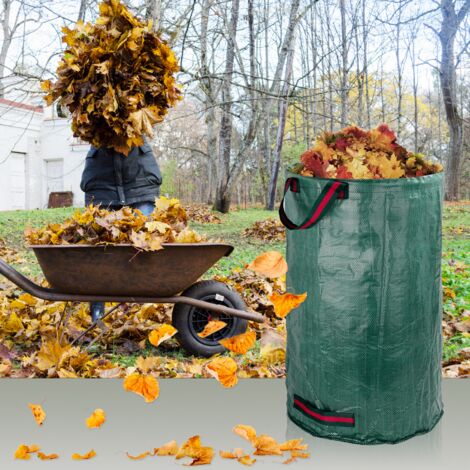 PrimeMatik - Sacs de nettoyage de jardin 120L 45 x 76 cm 3 unités