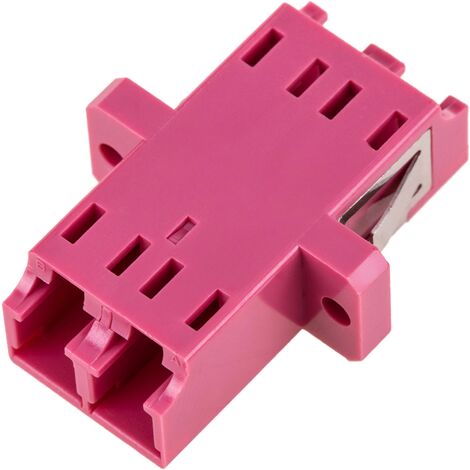 BeMatik - Coupleur Fibre Optique Duplex OM4 Multimode LC vers LC (1/5)
