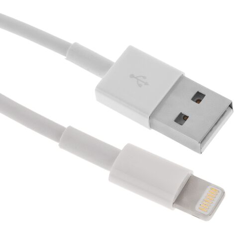 BeMatik - Câble USB type A connecteur Lightning mâle vers mâle 1 mètre (1/5)