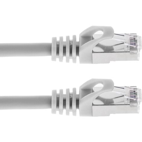 Câble réseau FTP catégorie 6 ethernet 15m blanc - Cablematic