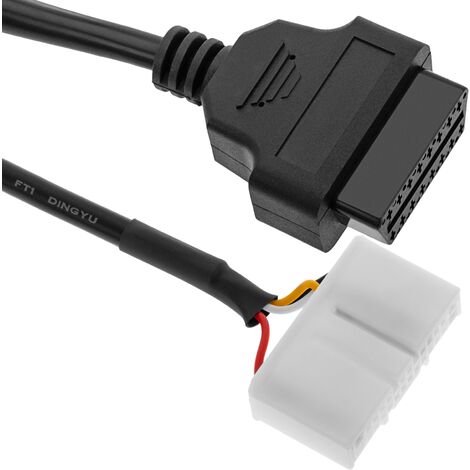 BeMatik - Câble de diagnostic OBD2 vers DB 26 broches compatible avec Tesla (1/5)