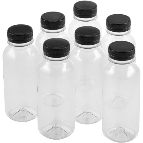 36 Pièces Mini-bouteilles Vides En Plastique Pet De 25 Ml, 50 Ml