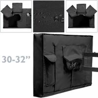 PrimeMatik - Housse de protection extérieure pour moniteur écran TV LCD 30-32" 86x58x13 cm