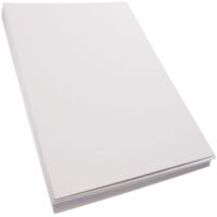BeMatik - Etiquetas adhesivas blancas para impresora A4 139x99.1mm 100 hojas