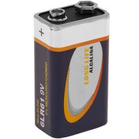 BeMatik - Pile alcaline 6LR61 9V