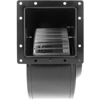 PrimeMatik - Extracteur d'air centrifuge radiale pour ventilation industrielle 2620 rpm carré 220x209x125 mm