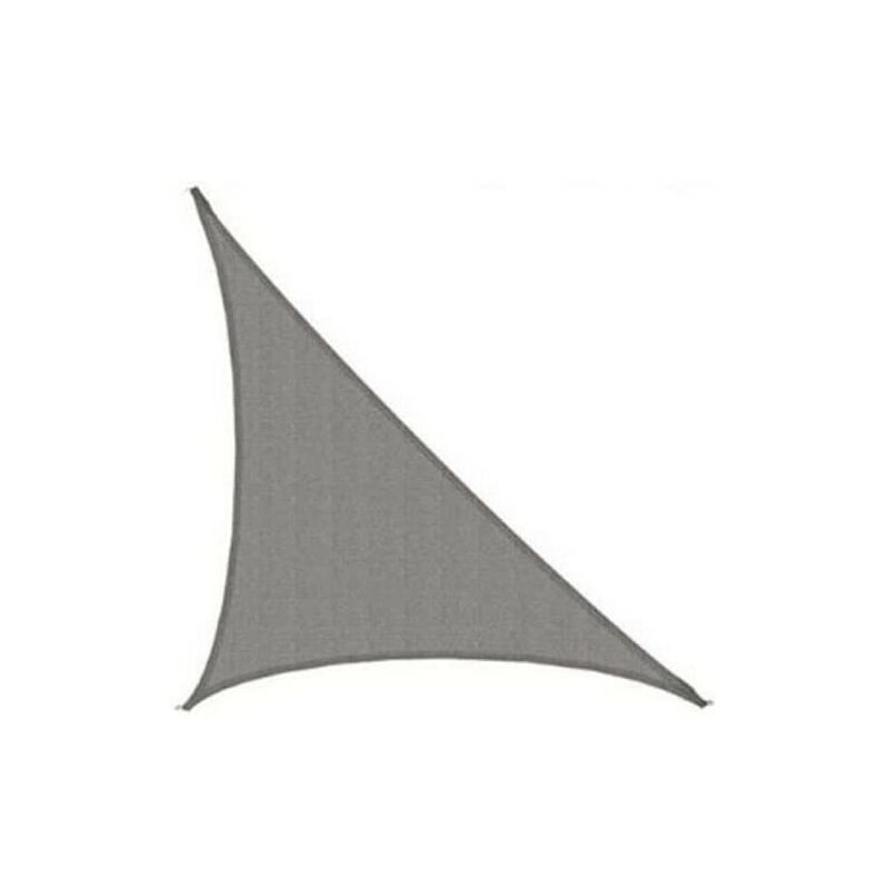 Toldo Vela Triangular sombreo Gris 3.6x3.6x3.6mts — Ferretería Luma