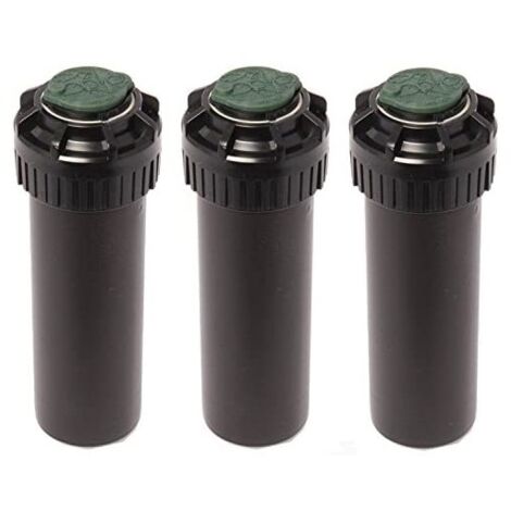 Pack 3 Aspersor de Riego Rain Bird 5004-PLUS 3/4''  Alcance 7,6 a 15,2 m  Aspersor Turbina ajustable 5000 5004 Plus Rain Bird