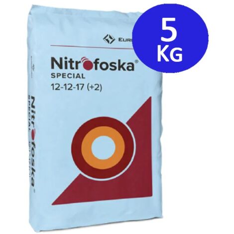 Abono Nitrofoska Especial de 5 Kg 12 + 12 + 17 + 2  Recomendado tras la Poda para Árboles en Edad de Crecimiento (1/3)