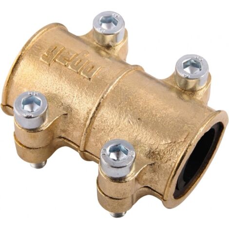 Abrazadera Tapaporos 28mm latón para tubos de cobre  Recomendado para tuberías de 28mm