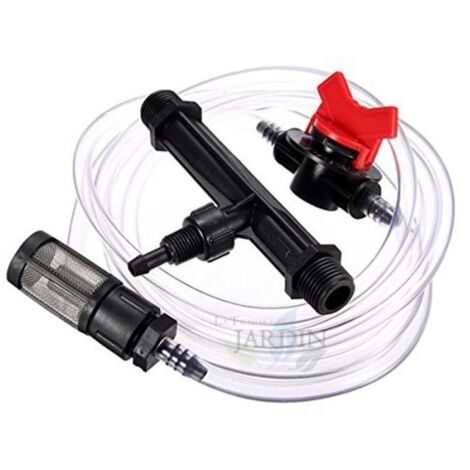 Inyector Venturi de fertilizante 63mm 2'' Venturi de Riego 63 mm Abonadora de fertilizante 63mm 65 a 1200 L/h