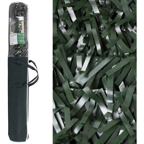 Seto Artificial Ocultación Jardin 1,5x3 m  Seto Jardin Hoja Ancha  Seto ocultación 85%  Seto Artificial Decorativo